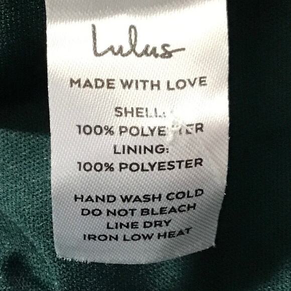 LULU'S 1X Plus Emerald Green Feel the Romance Off Shoulder Maxi Dress NEW B106 - Picture 6 of 9